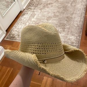 Straw cowboy hat